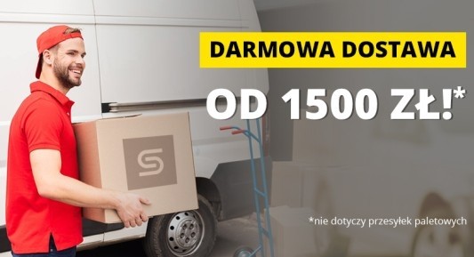 Darmowa dostawa od 1500zł