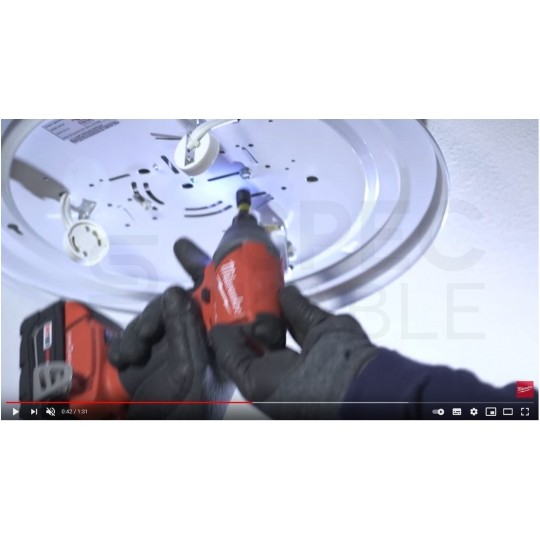 Adapter do bitów i nasadek udarowych 1/4" Hex na 1/2" Kwadrat MILWAUKEE