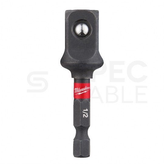 Adapter do bitów i nasadek udarowych 1/4" Hex na 1/2" Kwadrat MILWAUKEE