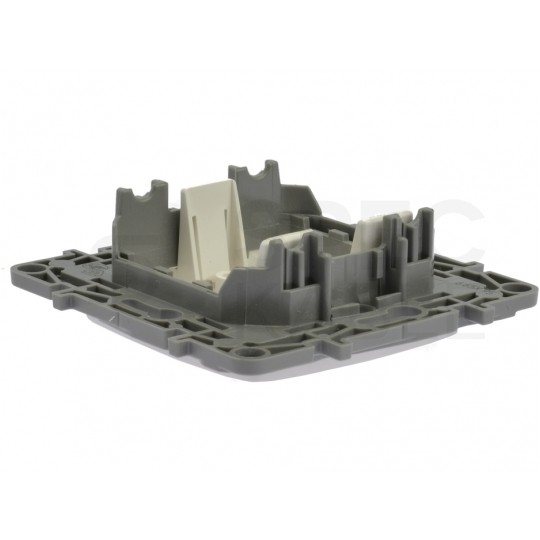 Adapter montażowy NILOE dla modułu 2M 45x45mm + zaślepka modułu biała Legrand