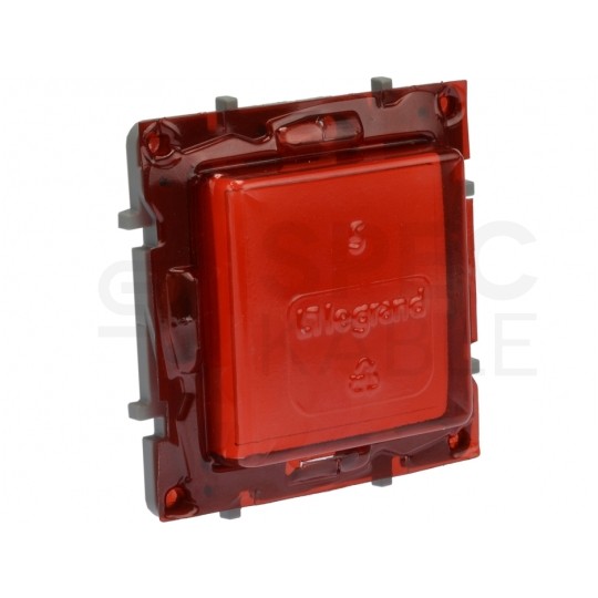 Adapter montażowy NILOE dla modułu 2M 45x45mm + zaślepka modułu biała Legrand