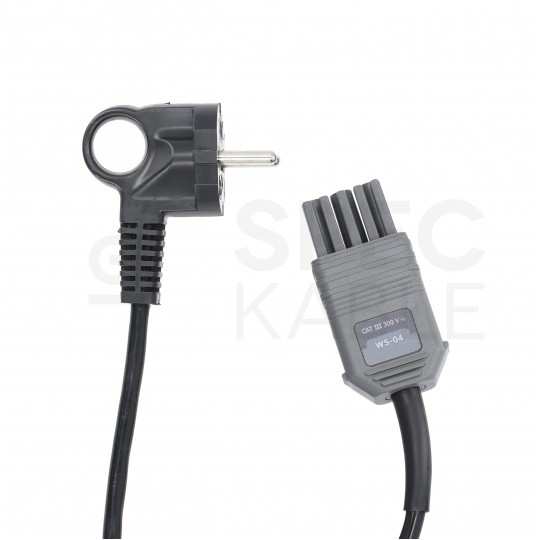Adapter pomiarowy (wtyk Uni-Schuko) do gniazd zasilających [2P+Z] + Schuko SONEL WS-04