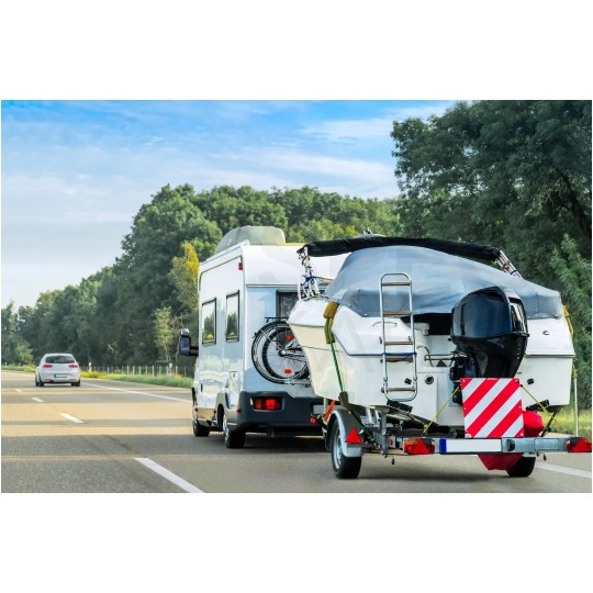 Adapter przyczepowy 12V Przejściówka 13-pin (wtyk) / 7-pin (gniazdo)