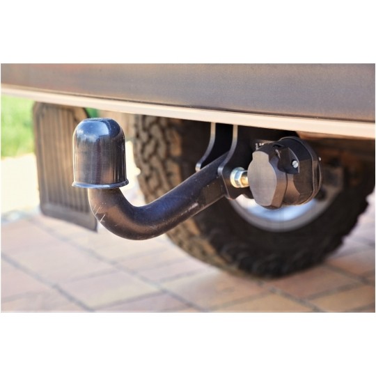 Adapter przyczepowy 12V Przejściówka 7-pin (wtyk) / 13-pin (gniazdo)