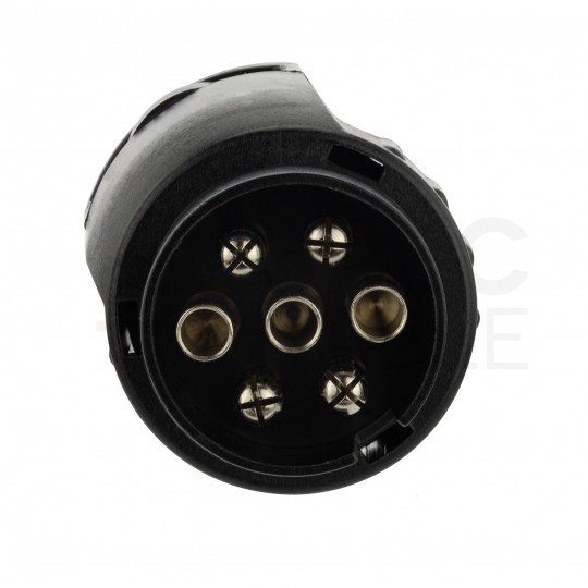 Adapter przyczepowy 12V Przejściówka 7-pin (wtyk) / 13-pin (gniazdo)