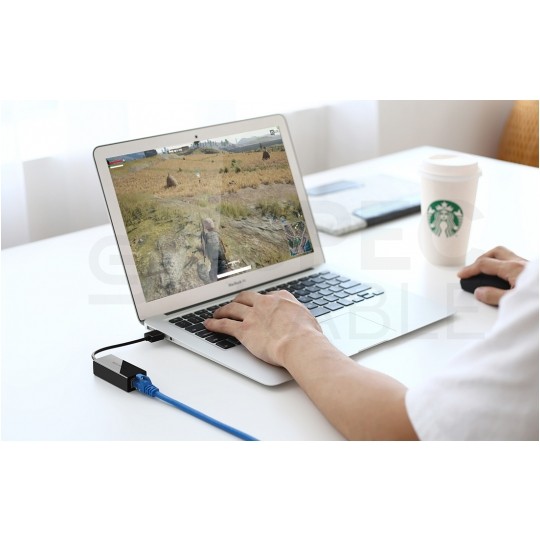 Adapter sieciowy USB do RJ45 UGREEN CR110