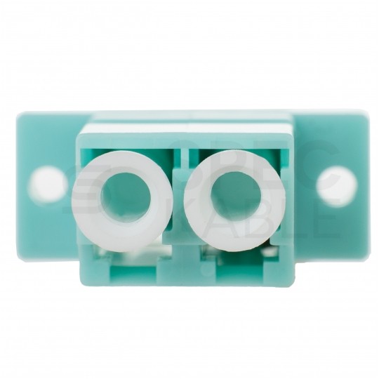 Adapter światłowodowy FO MM duplex LC/PC-LC/PC OM3 Alantec