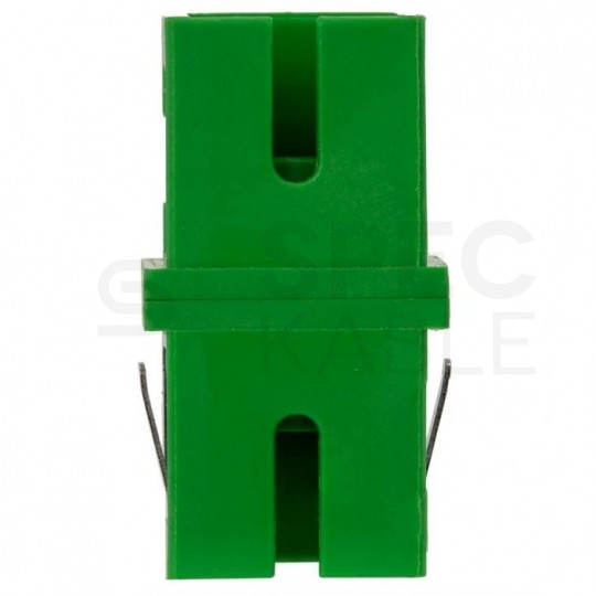 Adapter światłowodowy FO SM simplex SC/APC-SC/APC SLIM TELCOLINE