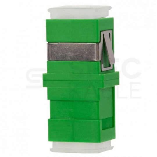 Adapter światłowodowy FO SM simplex SC/APC-SC/APC SLIM TELCOLINE