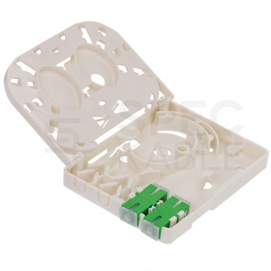 Adapter światłowodowy FO SM simplex SC/APC-SC/APC SLIM TELCOLINE