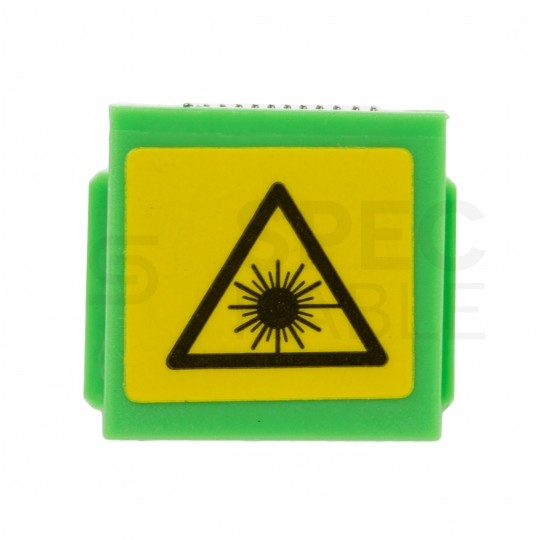 Adapter światlowodowy FO SM simplex SC/APC-SC/APC SLIM z klapką zabezpieczajacą