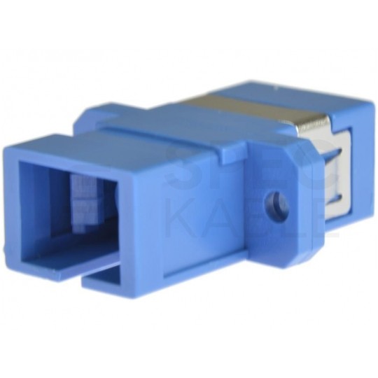 Adapter światlowodowy FO SM simplex SC/PC-SC/PC NEKU