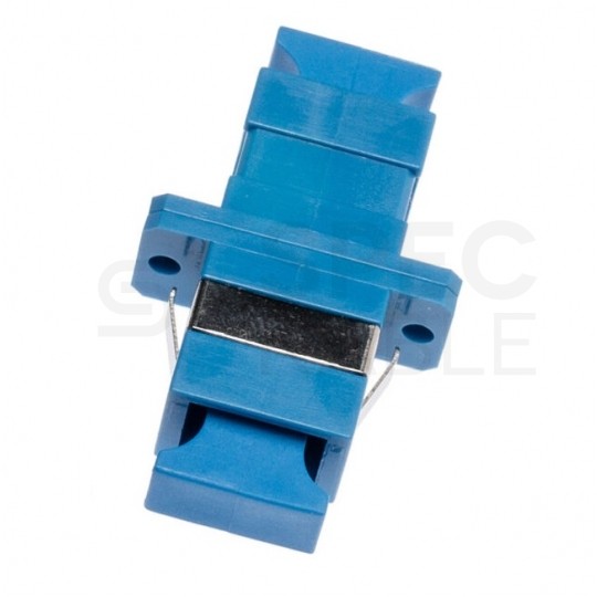 Adapter światłowodowy FO SM simplex SC/UPC-SC/UPC niebieski PFOT