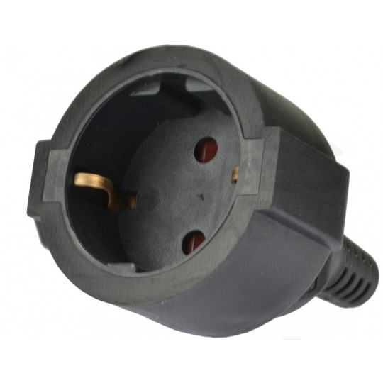 Adapter zasilający 230V do UPS gniazdo [2P+Z] Schuko / gniazdo IEC320 C14 złącze komputerowe (męskie) 20cm LANBERG