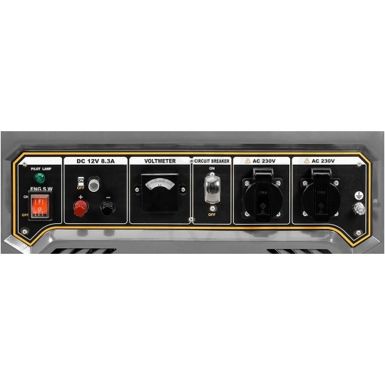 Agregat prądotwórczy 2000-2200W 230V 1-fazowy generator prądu GRAPHITE