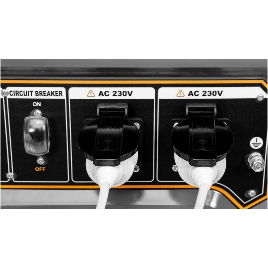 Agregat prądotwórczy 2000-2200W 230V 1-fazowy generator prądu GRAPHITE