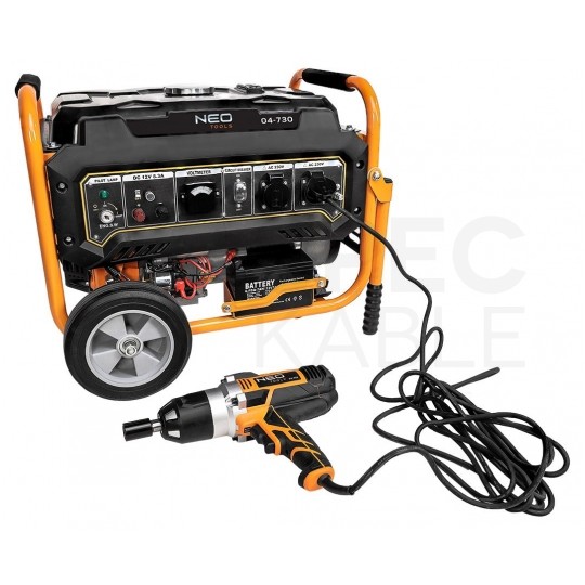 Agregat prądotwórczy 2800-3000W 230V 1-fazowy generator prądu NEO
