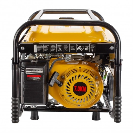 Agregat prądotwórczy 3500W 230V 1-fazowy generator prądu HEX-GEN 3500 VOLT