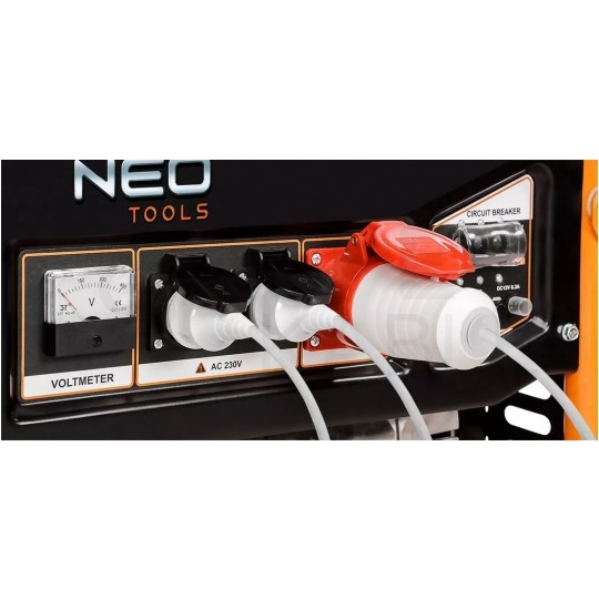 Agregat prądotwórczy 7000-7500W 230V 3-fazowy generator prądu NEO