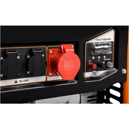 Agregat prądotwórczy 7000-7500W 230V 3-fazowy generator prądu NEO