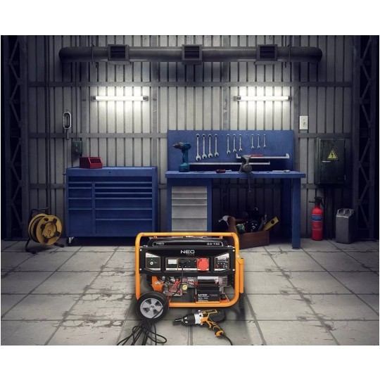 Agregat prądotwórczy 7000-7500W 230V 3-fazowy generator prądu NEO