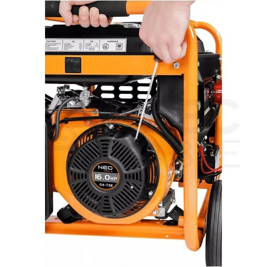 Agregat prądotwórczy 7000-7500W 230V 3-fazowy generator prądu NEO