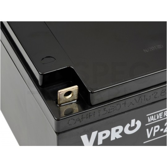 Akumulator AGM do zasilacza UPS 12V 26Ah bezobsługowy (śruba M5) VOLT VPRO