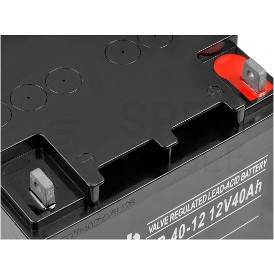 Akumulator AGM do zasilacza UPS 12V 40Ah bezobsługowy (śruba M6) VOLT VPRO
