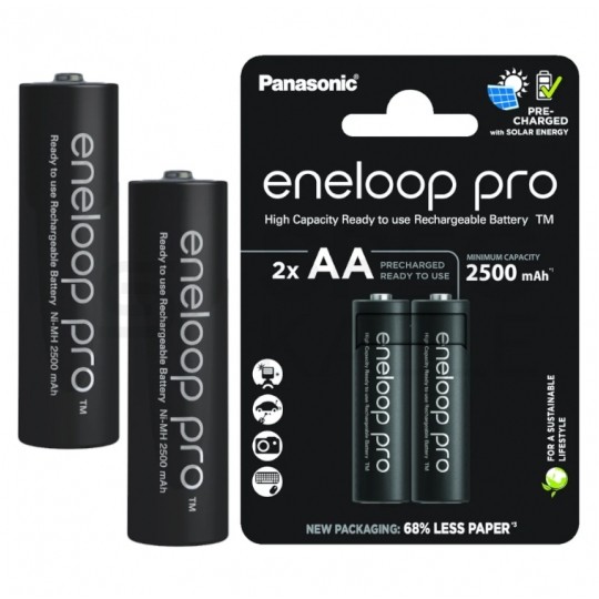 Akumulator Ni-MH R6 AA 2500mAh 1,2V (Ready 2 Use) Panasonic Eneloop Pro BLISTER 2szt.