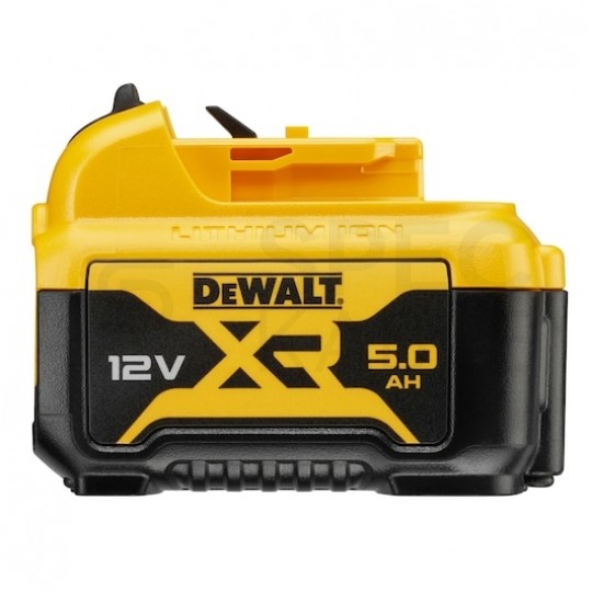 Akumulator XR 12V, bateria Li-Ion o pojemności 5.0Ah DCB126 DeWALT