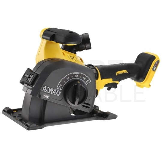 AKUMULATOROWA BRUZDOWNICA 54V FLEXVOLT 125MM 0*AH DEWALT