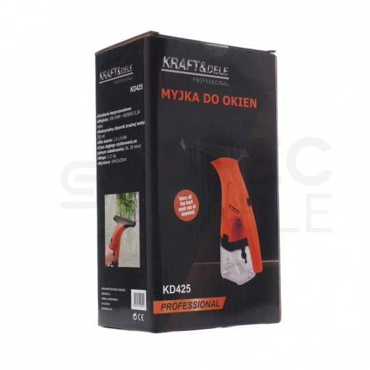 Akumulatorowa myjka do okien, szyb KD425 Kraft&Dele