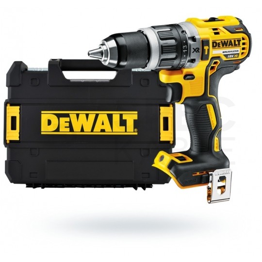 AKUMULATOROWA WIERTARKO-WKRĘTARKA Z UDAREM XR 18V 0*AH TSTAK DEWALT