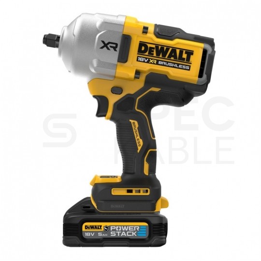 AKUMULATOROWY KLUCZ UDAROWY 1/2' XR 18V 2*5.0AH 2373 NM DEWALT