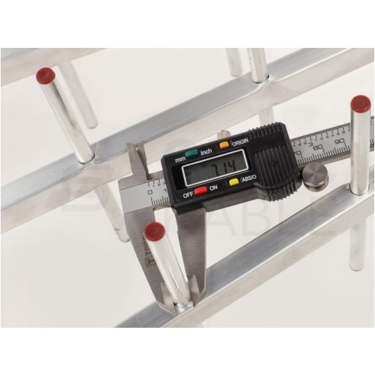 Antena TV DVB-T UHF kierunkowa, zysk 17dB, symetryzator, filtr LTE, 38 elementów