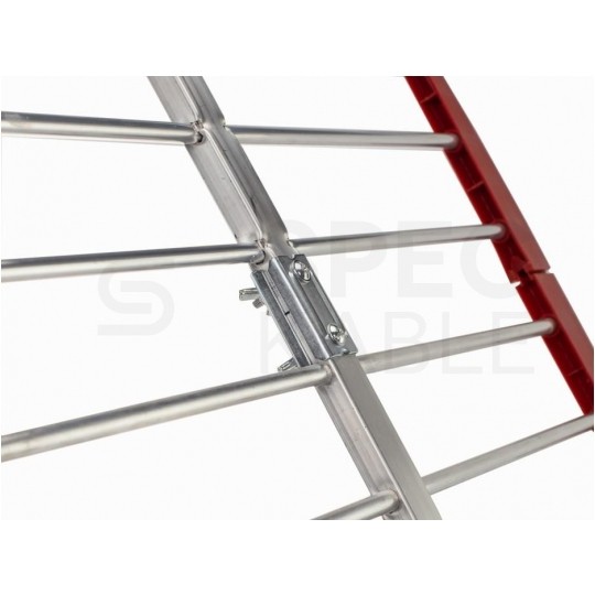 Antena TV DVB-T VHF/UHF kierunkowa, zysk 8/16dB, symetryzator, filtr LTE, 32 elementy