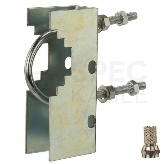 Antena zewnętrzna DVB-T VHF/UHF ze wzmacniaczem 42dB i zasilaczem