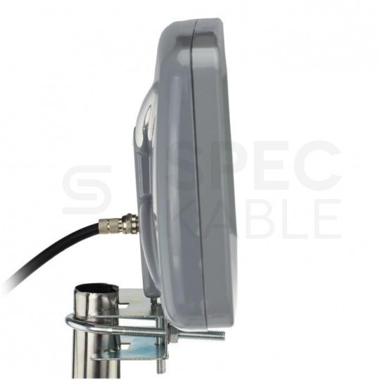Antena zewnętrzna DVB-T VHF/UHF ze wzmacniaczem 42dB i zasilaczem