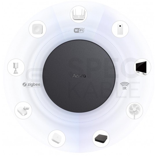 AQARA Centrala jednostka sterująca Hub M2 Smart Home Wi-Fi czarna