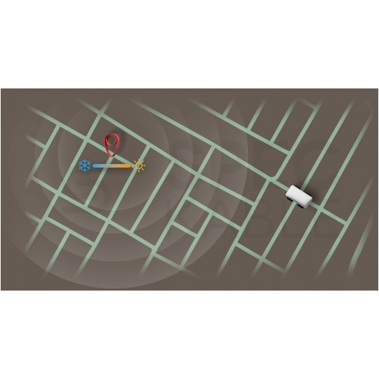 AQARA Głowica termostatyczna, termostat grzejnikowy M30x1,5mm Zigbee 3.0