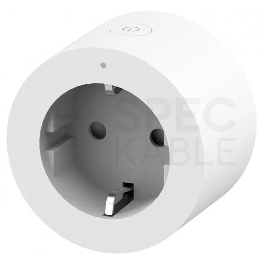 AQARA Inteligentne gniazdko zasilające typu Schuko 230V 10A zdalnie sterowane Smart Plug białe