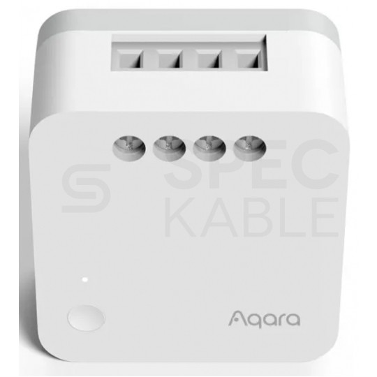 AQARA Inteligentny przekaźnik 1-kanałowy T1 1250W (bez przewodu neutralnego) biały