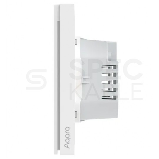 AQARA Przełącznik ścienny 1-przyciskowy (z przewodem neutralnym) biały