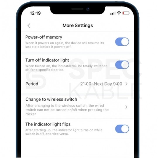 AQARA Przełącznik ścienny 1-przyciskowy (z przewodem neutralnym) biały