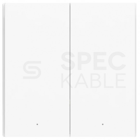 AQARA Przełącznik ścienny 2-przyciskowy (bezprzewodowy) biały