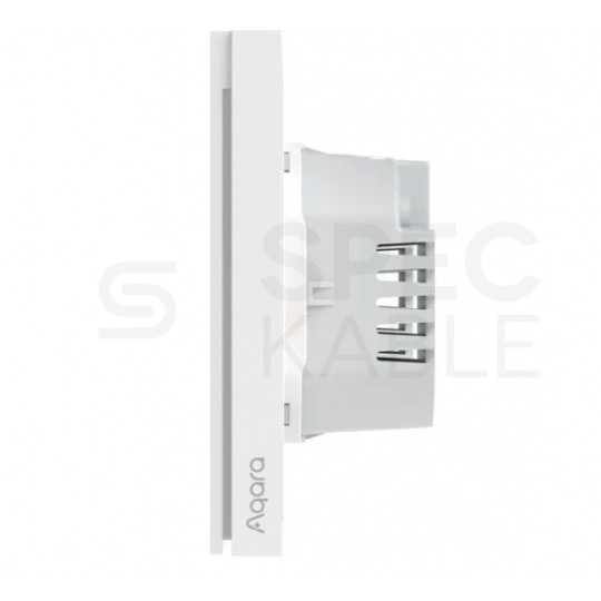 AQARA Przełącznik ścienny 2-przyciskowy (z przewodem neutralnym) biały