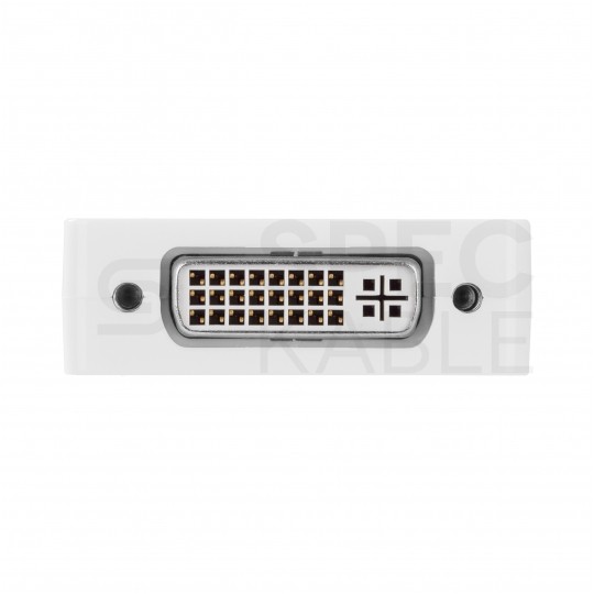 AUDA CableTime Adapter mini DisplayPort -> HDMI + SVGA (D-Sub 15-pin) + DVI-I (24+5pin) Full HD (wtyk / 3x gniazdo)