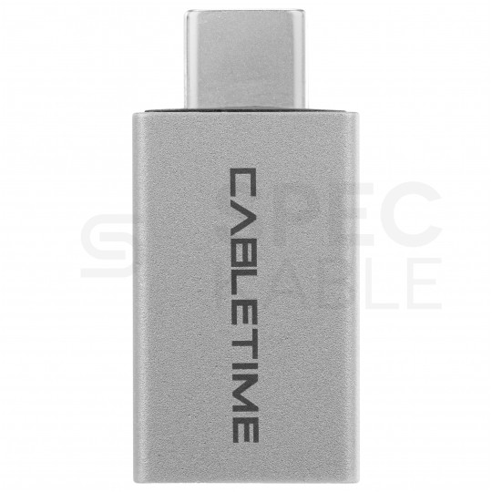 AUDA CableTime Adapter OTG Przejściówka USB 3.0 A / typ-C (gniazdo / wtyk) Quick Charge 3.0 Power Delivery (3A 60W)