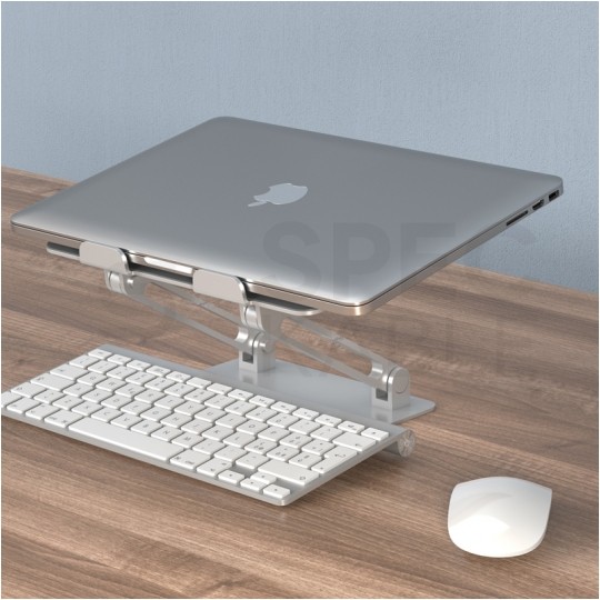 AUDA CableTime Ergonomiczna podstawka pod laptopa szara