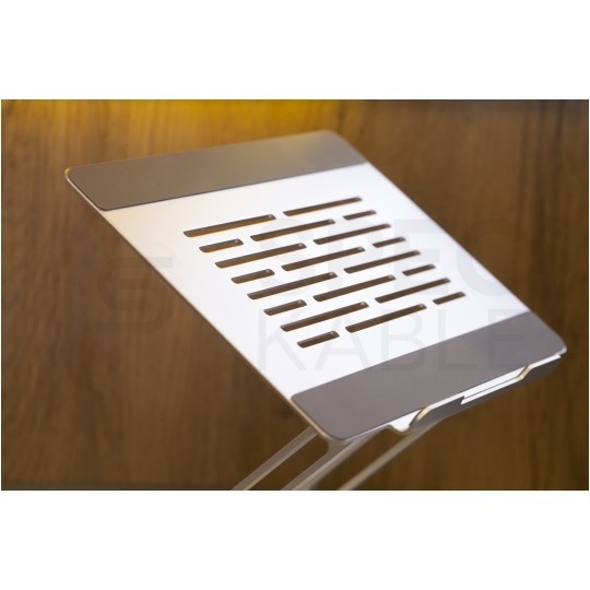 AUDA CableTime Ergonomiczna podstawka pod laptopa szara